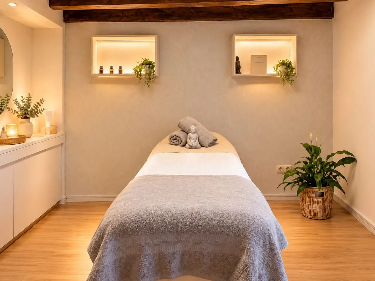 Sala de estética del centro Fisiostètic